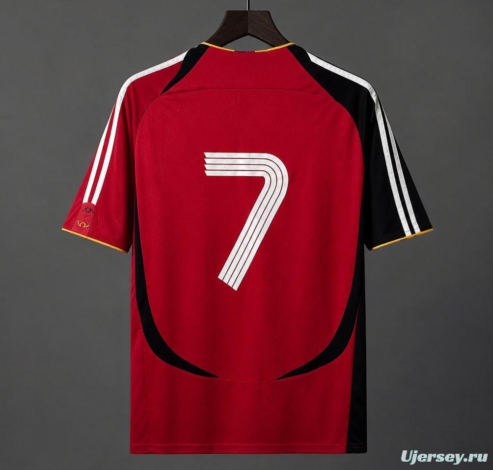 Retro 2006 Germany Away Red Jersey
