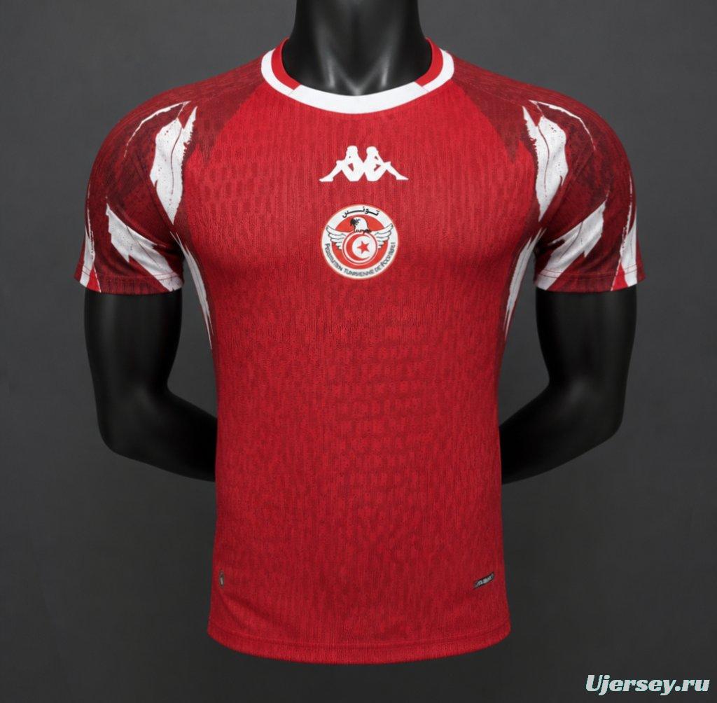 Player Version 2026 Tunisia Home Jersey