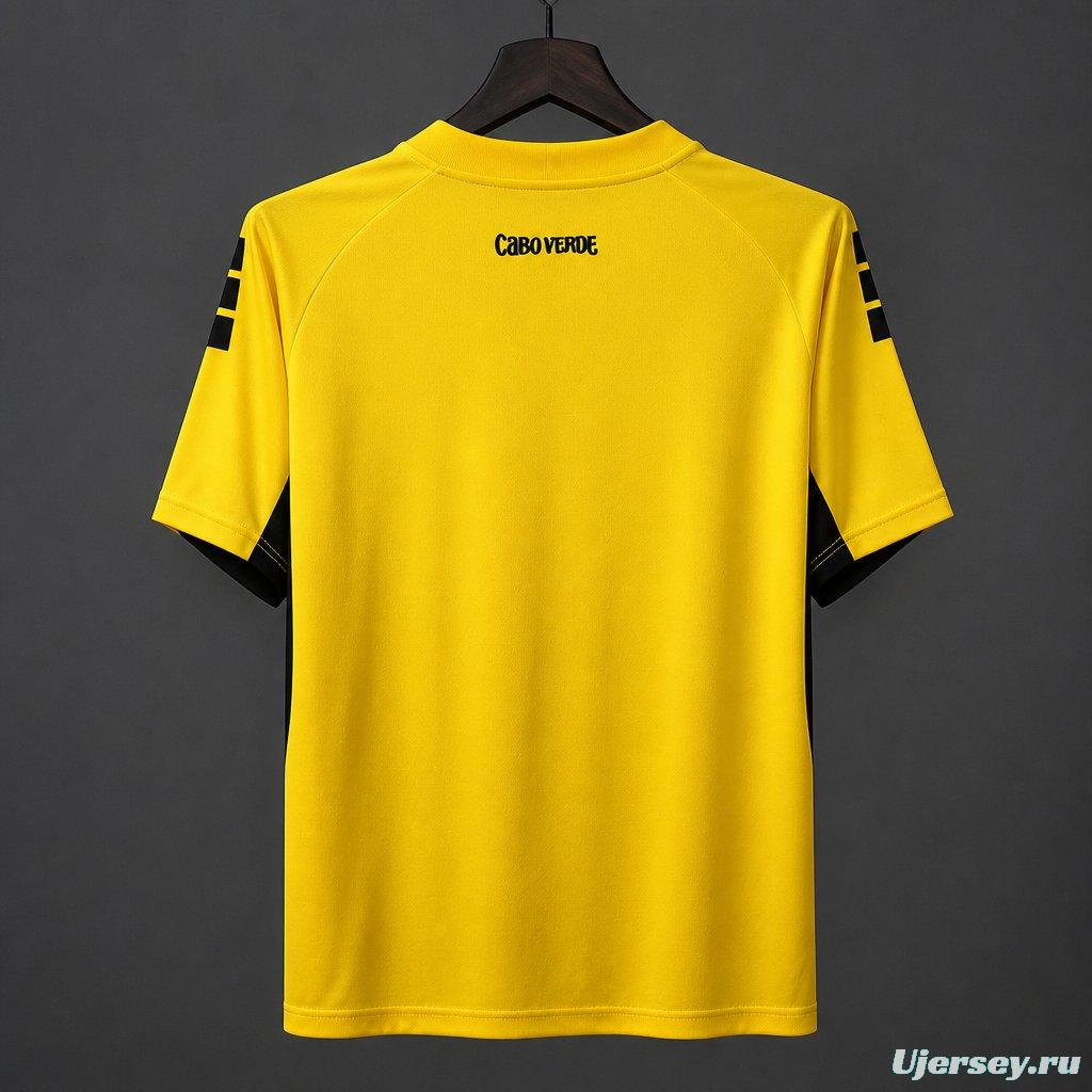 2026 Cape Verde Yellow Goalkeeper Vozinha Jersey