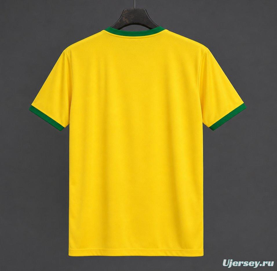 Retro 2014 Brazil Home Jersey