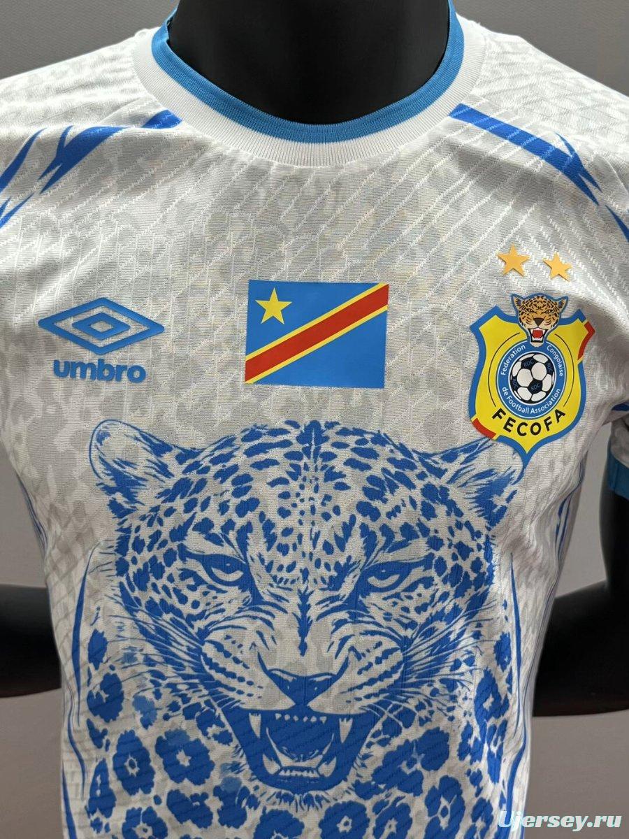 Player Version 2026 Congo Away White Jersey