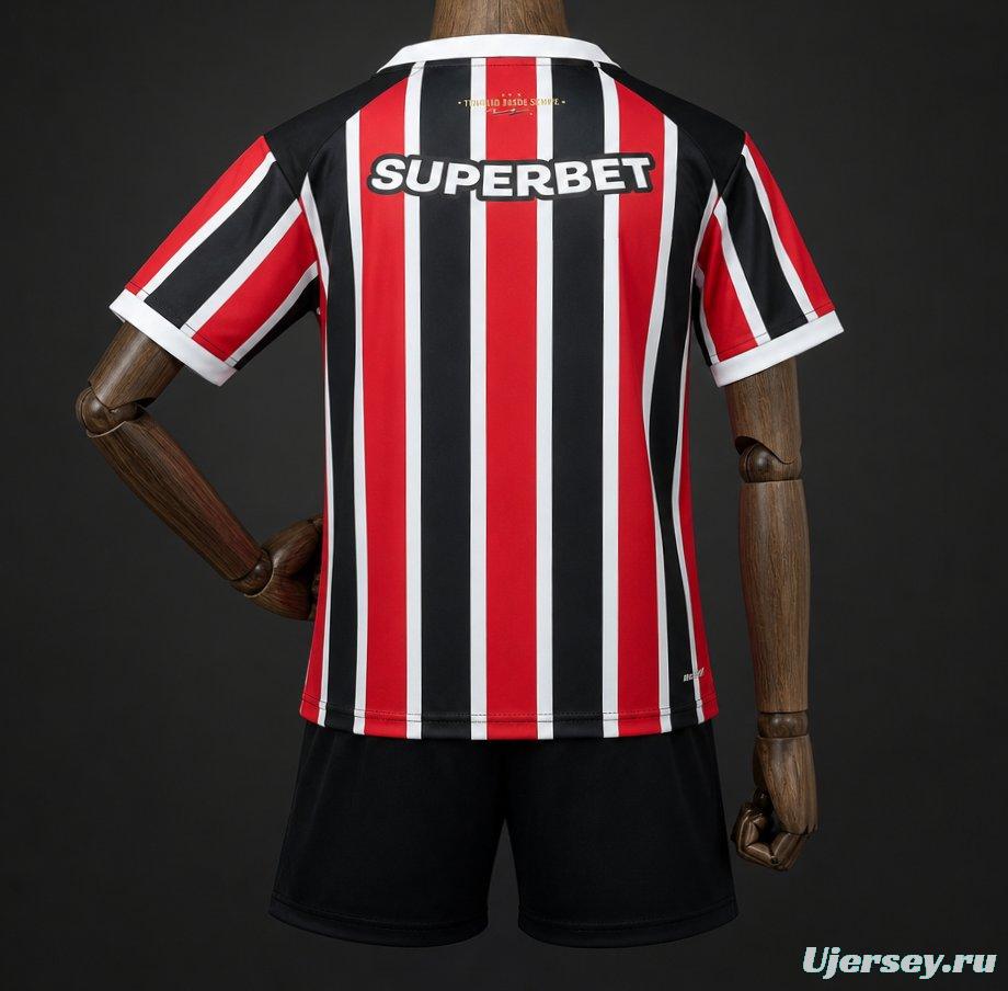 26/27 Kids Sao Paulo Away Jersey