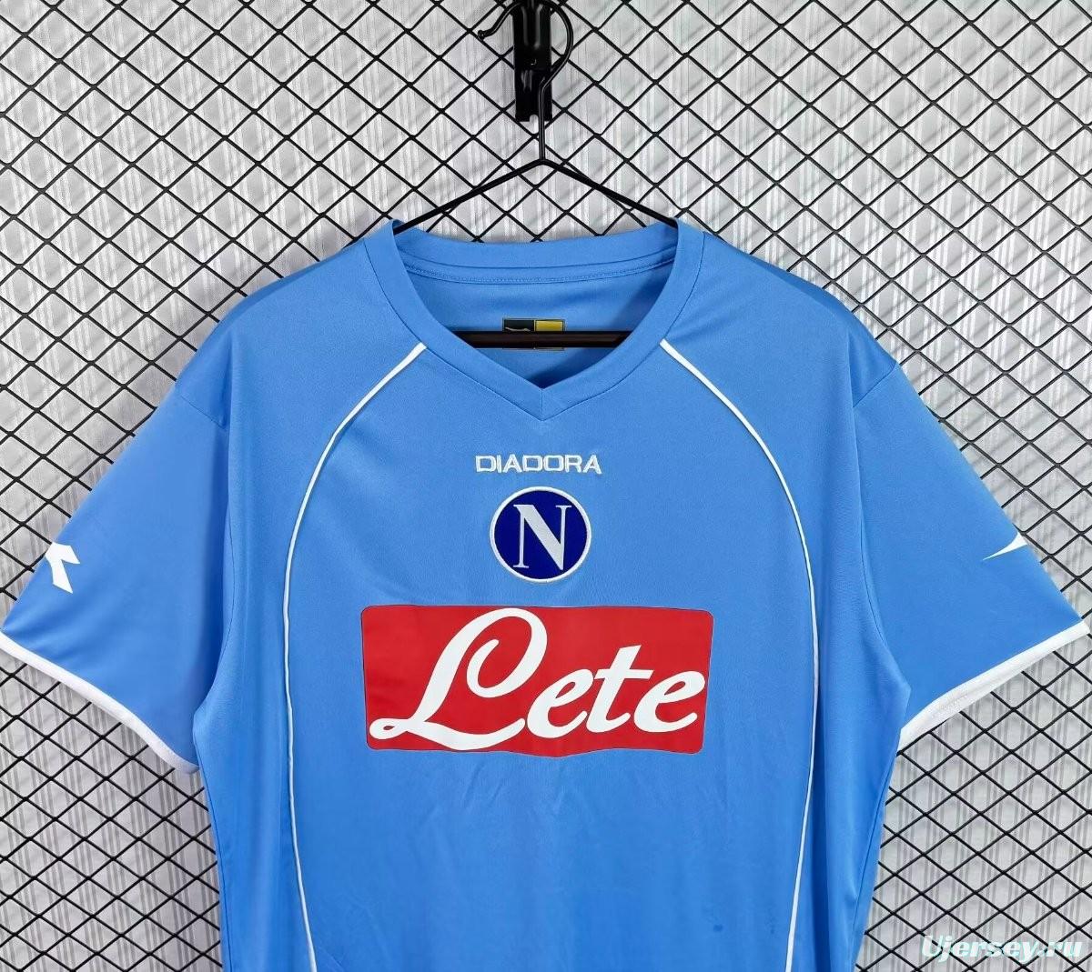 Retro 06/07 Napoli Home Sky Blue Jersey