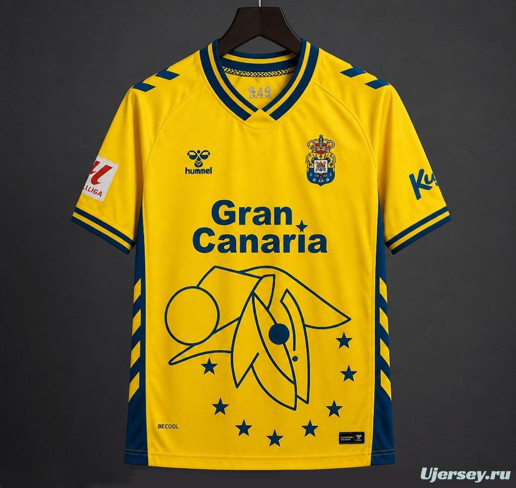 25/26 UD Las Palmas Home Jersey – Quevedo "El Baifo" Special Edition