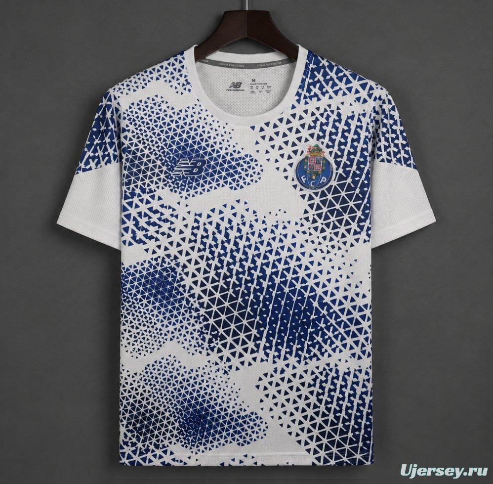 26/27 Porto White/Blue Pre-Match Jersey