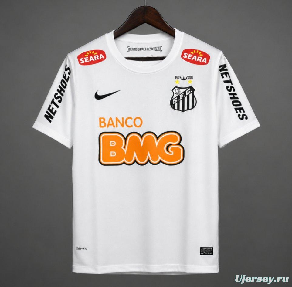 Retro 11/12 Santos Home Jersey