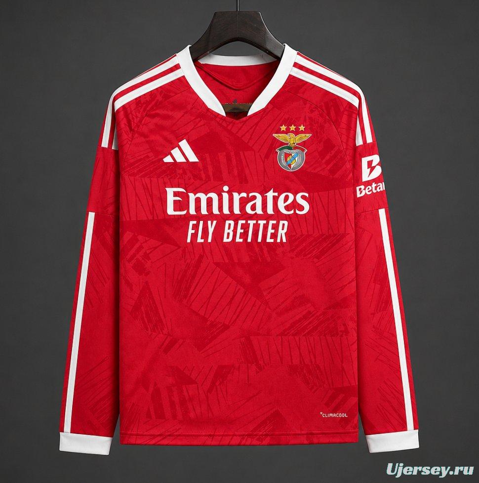 26/27 Benfica Home Long Sleeve Jersey