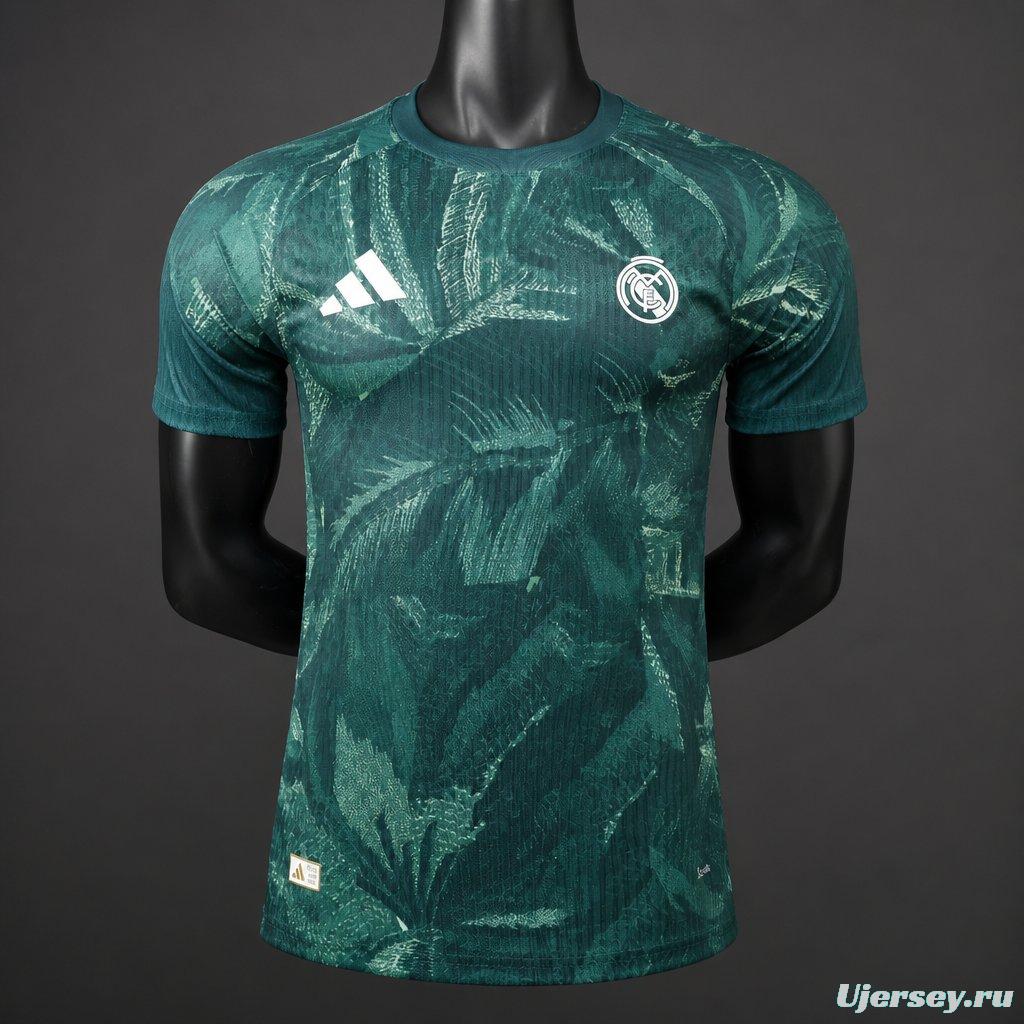 Player Version 26/27 Real Madrid Pre-Match Deep Green Jersey