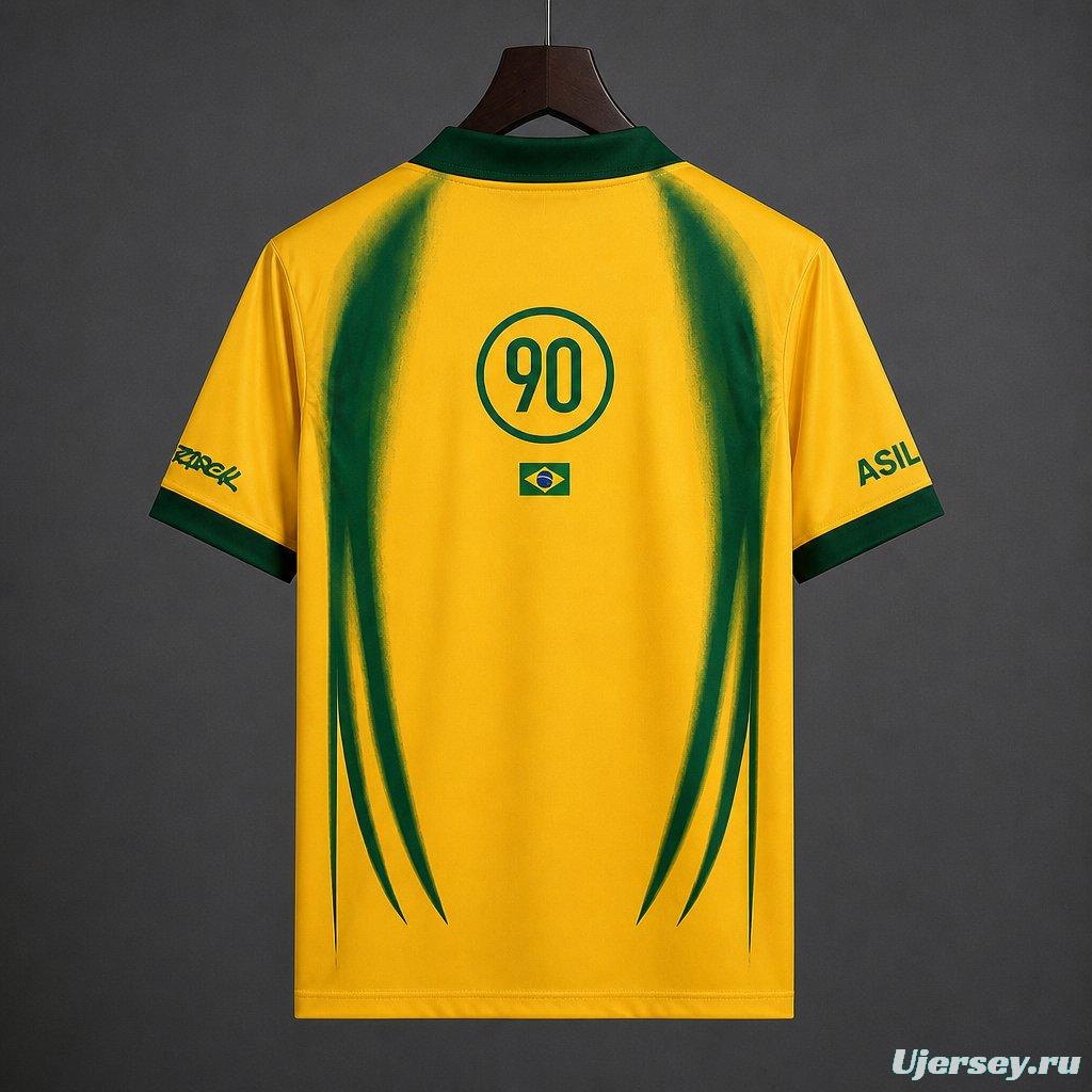 2026 Brazil x Scott Cactus Jack Total 90 Retro Yellow Jersey