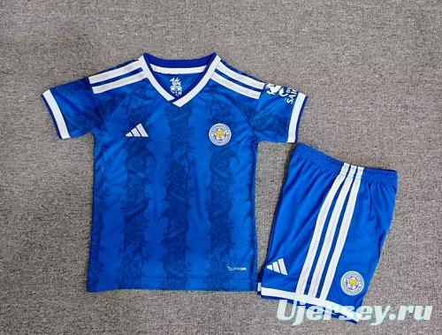 26/27 Kids Leicester City Home Blue Jersey