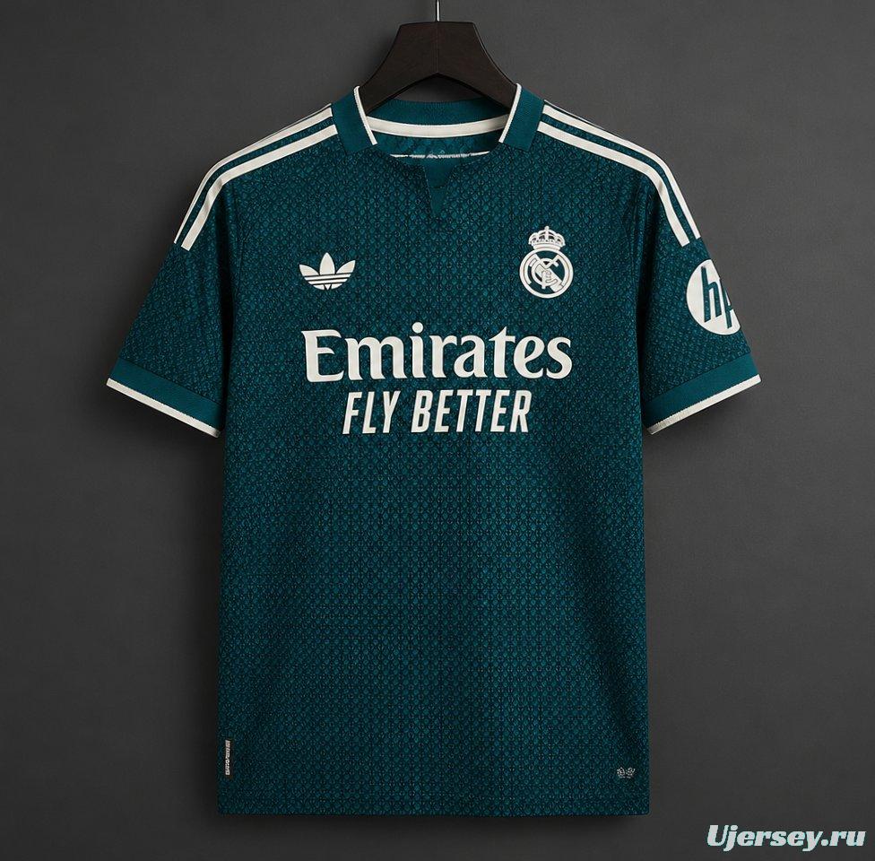 26/27 Real Madrid Away Green Jersey