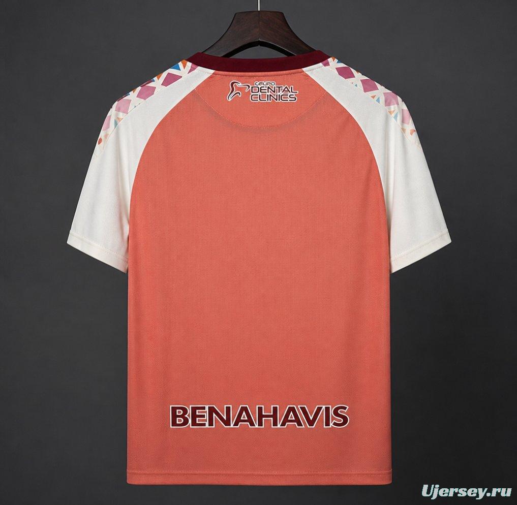 26/27 Malaga Away Pink/White Jersey