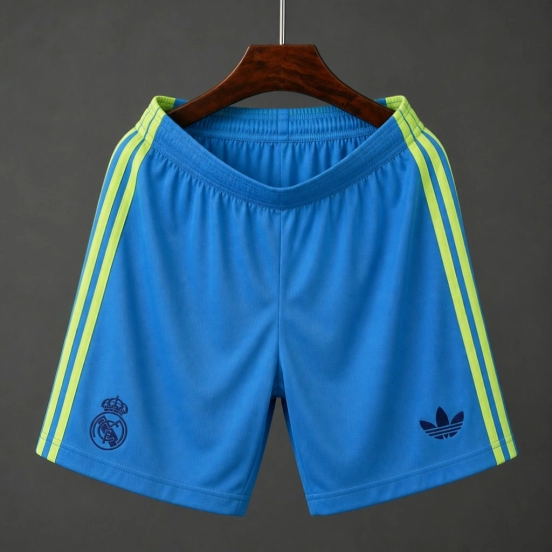 26/27 Real Madrid Goalkeeper Sky Blue Shorts