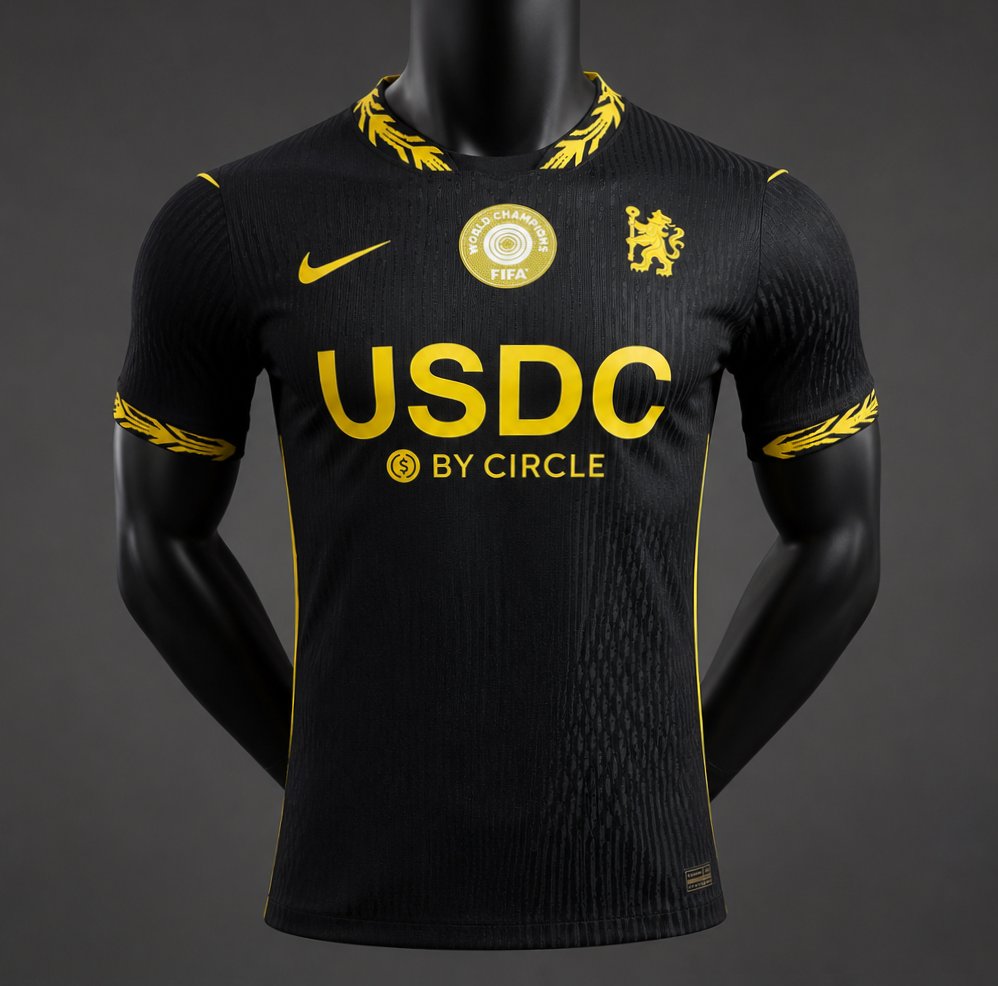 player Version 26/27 Cheslea Away Jersey With Sponsors