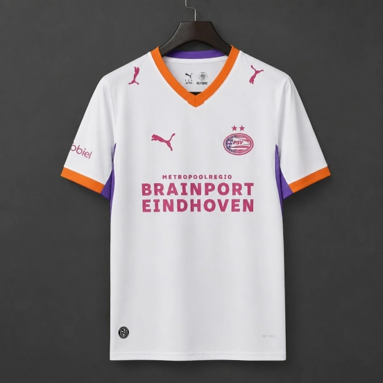 26/27 PSV Eindhoven Away White Jersey