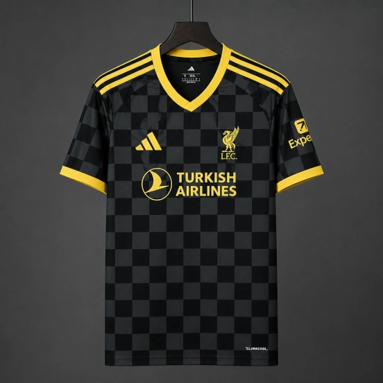 27/28 Liverpool Away Black Jersey