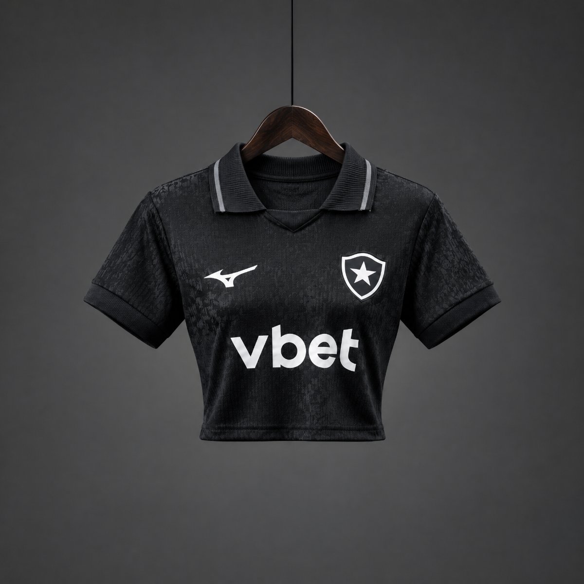 26/27 Botafogo Away Black Women Crop Jersey