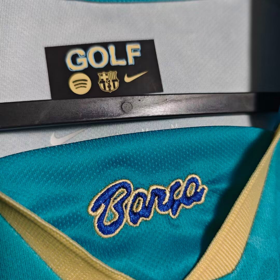 26/27 Barcelona x Golf Wang El Clasico Light Blue Jersey